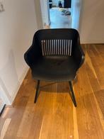 Zwarte design stoel, Ophalen, Kunststof, Zwart, Zo goed als nieuw