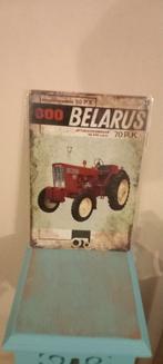 Blikken Bord Belarus Tractor 20x30 cm, Ophalen of Verzenden, Nieuw