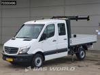 Mercedes Sprinter 311 CDI Kraanwagen Open Laadbak Dubbel Cab, Auto's, Bestelauto's, Automaat, Centrale vergrendeling, Gebruikt