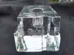 Lindshammar Sweden Vintage kandelaar glas glazen Scandinavië, Antiek en Kunst, Antiek | Glas en Kristal, Ophalen of Verzenden