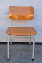 16 x schoolstoelen vintage cafestoelen cafe bistro stoelen, Ophalen of Verzenden, Zo goed als nieuw, Hout, Vijf, Zes of meer stoelen