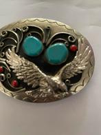 Prachtige Navajo Sterling zilver buckel met stenen!, Ophalen of Verzenden, Zo goed als nieuw, Overige kleuren, Minder dan 95 cm