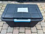 Waterdichte Opbergkist met wielen, Kunststof, Gebruikt, 50 tot 100 cm, Ophalen of Verzenden