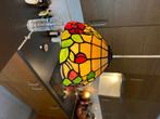 Tiffany lampen, Huis en Inrichting, Lampen | Tafellampen, Ophalen, Gebruikt, Glas, Minder dan 50 cm