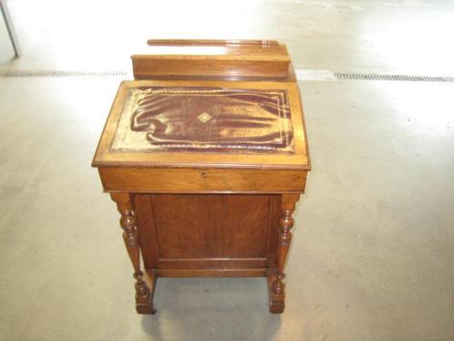Mini klepsecretaire met meerdere laatjes, antiek, Huis en Inrichting, Bureaus, Gebruikt