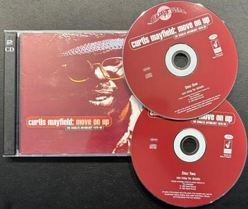 CURTIS MAYFIELD - Move on up: The singles anthology 2CD beschikbaar voor biedingen