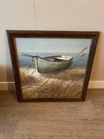 Schilderij, Huis en Inrichting, Woonaccessoires | Spiegels, Ophalen, Gebruikt, Minder dan 100 cm, Rechthoekig