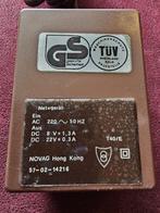 Novag 57-02-14216 8V 1.3A adapter voor schaakcomputer, Hobby en Vrije tijd, Ophalen of Verzenden, Gebruikt