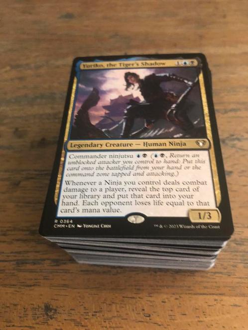 Mtg commander deck yuriko ninjas, Hobby en Vrije tijd, Verzamelkaartspellen | Magic the Gathering, Zo goed als nieuw, Speeldeck