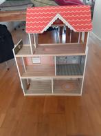 Gratis houten poppenhuis, Kinderen en Baby's, Speelgoed | Poppenhuizen, Ophalen, Zo goed als nieuw, Poppenhuis