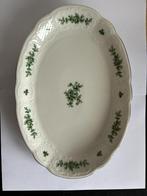 Seltmann Weiden Roos Ovale Schaal met Goudkleurig Randdecor, Ophalen of Verzenden, Zo goed als nieuw, Porselein, Bord of Schaal