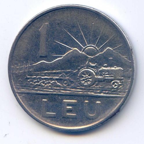 Roemenië	1	Leu	1966 Traktor, Postzegels en Munten, Munten | Europa | Niet-Euromunten, Overige landen, Verzenden