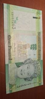 Prachtig bankbiljet uit Jersey 1£ unc-, Postzegels en Munten, Bankbiljetten | Europa | Eurobiljetten, Ophalen of Verzenden, Overige landen