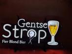 Gentse strop reclame bord nieuw, Verzamelen, Biermerken, Ophalen of Verzenden, Nieuw, Reclamebord, Plaat of Schild, Overige merken
