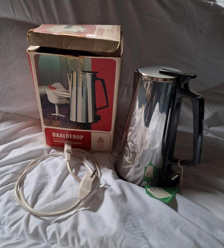 Vintage Daalderop Warmhoudkan - Jaren 60 Design, Antiek en Kunst, Antiek | Keukenbenodigdheden, Ophalen