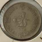 1 dollar Hong Kong 1973, Postzegels en Munten, Ophalen of Verzenden