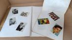 2 Oude plakboek en schrijfblok plaatjes knipsels sterren '70, Ophalen of Verzenden, Gebruikt, Boek, Tijdschrift of Artikel