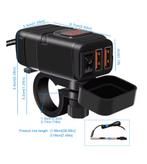 Dual USB Lader voor Motoren, Ophalen of Verzenden, Nieuw