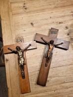 Antieke Jezus aan het kruis, Ophalen of Verzenden