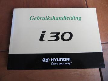Instructieboek Hyundai i30 2007, blanco identificatieblad! beschikbaar voor biedingen