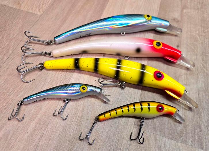 Partij ZALT ZAM 5 stuks, Watersport en Boten, Hengelsport | Roofvissen, Nieuw, Overige typen, Ophalen of Verzenden