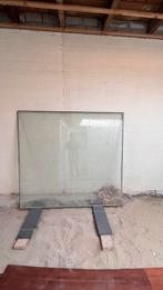 Dubbelglas ruit, 66.5 x 61.5 cm, Doe-het-zelf en Verbouw, Glas en Ramen, Ophalen, Gevelraam of Ruit, Gebruikt, Minder dan 80 cm