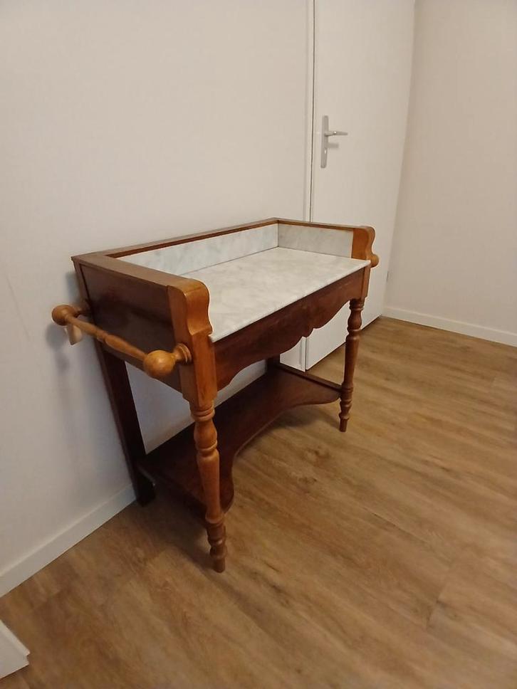 Antieke Wastafel 1880-1900 - Topstaat!, Huis en Inrichting, Tafelonderdelen, Zo goed als nieuw, 100 tot 150 cm, Minder dan 50 cm