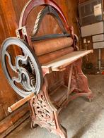 Oude was wringer, Ophalen