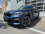 BMW X3 M40i xDrive High Executive 360ºCAM/HEAD UP/LEER/PANO, 12 maanden, Gebruikt, Blauw, Leder