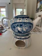 Blond theepot en theelichthouder, Huis en Inrichting, Keuken | Servies, Blond Amsterdam, Overige typen, Ophalen of Verzenden, Zo goed als nieuw