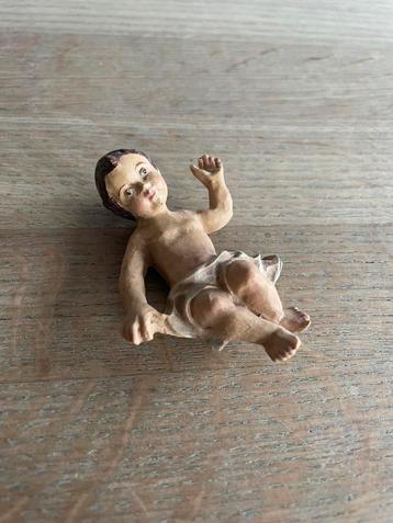 Prachtig vintage Malsiner Kerst beeldje kindje Jezus beschikbaar voor biedingen