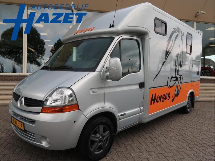 Renault Master T35 2.5 DCI 150 PK ANEMONE MTM PAARDENWAGEN H, Dieren en Toebehoren, Paarden en Pony's | Trailers en Aanhangwagens