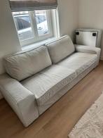 Gratis bank IKEA KIVIK 3-zits + poef, Huis en Inrichting, Ophalen, Gebruikt, Stof, Ikea