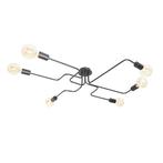 Design plafondlamp 6-lichts, Ophalen, Zo goed als nieuw, Metaal