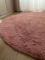 Rond roze vloerkleed, Huis en Inrichting, Stoffering | Tapijten en Kleden, 100 tot 150 cm, Rond, Nieuw, Ophalen of Verzenden