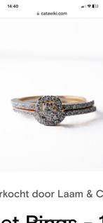 Wedding ring diamanten, Wit, Nieuw, Ophalen of Verzenden, 17 tot 18