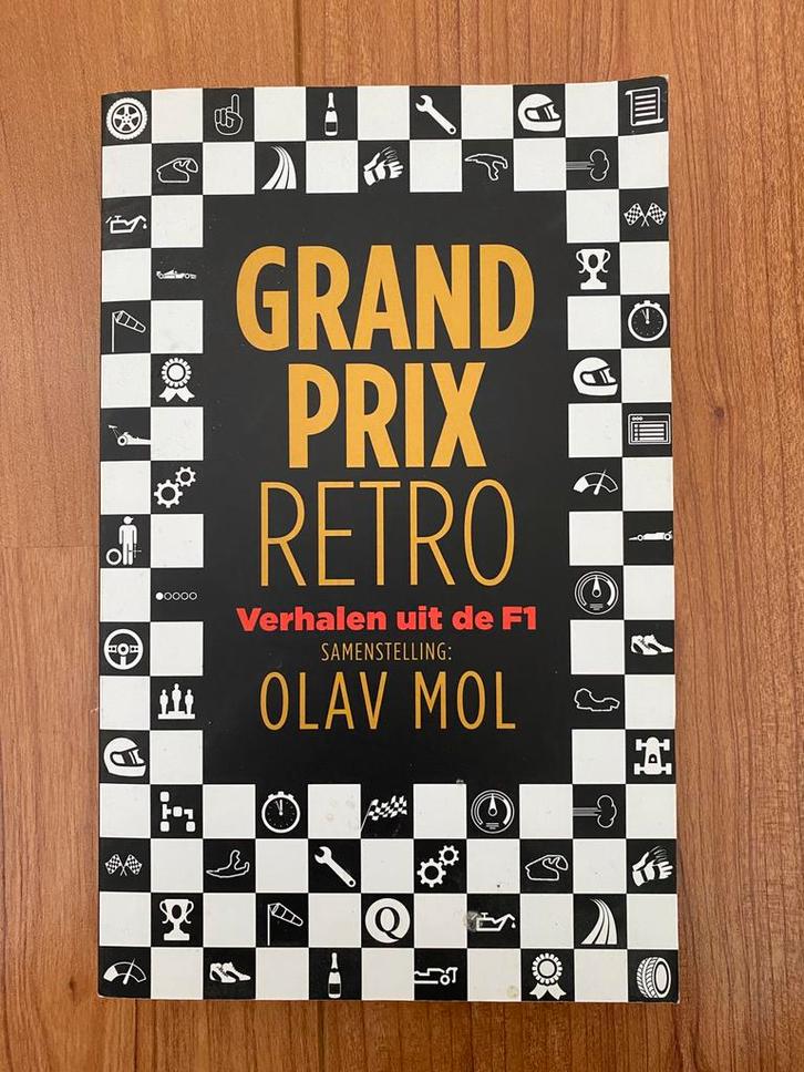 Olav Mol - Grand Prix Retro, verhalen uit de F1, Boeken, Sportboeken, Zo goed als nieuw, Ophalen of Verzenden