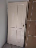2x opdek deur, linksdraaiend, Doe-het-zelf en Verbouw, Deuren en Horren, Ophalen, 80 tot 100 cm, Binnendeur, Zo goed als nieuw