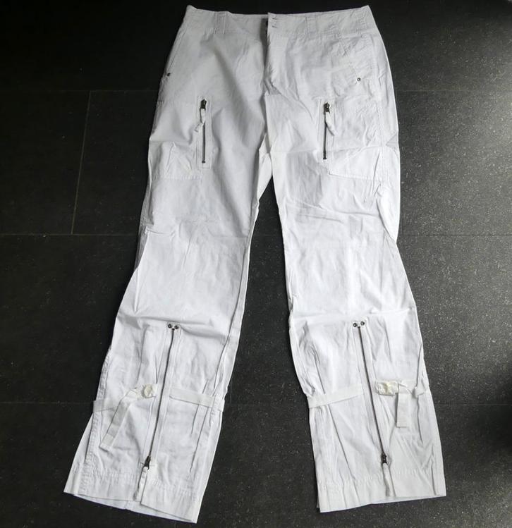 Esprit dames broek wit katoen met ritsen maat 40 zomer NIEUW, Kleding | Dames, Broeken en Pantalons, Nieuw, Maat 38/40 (M), Wit
