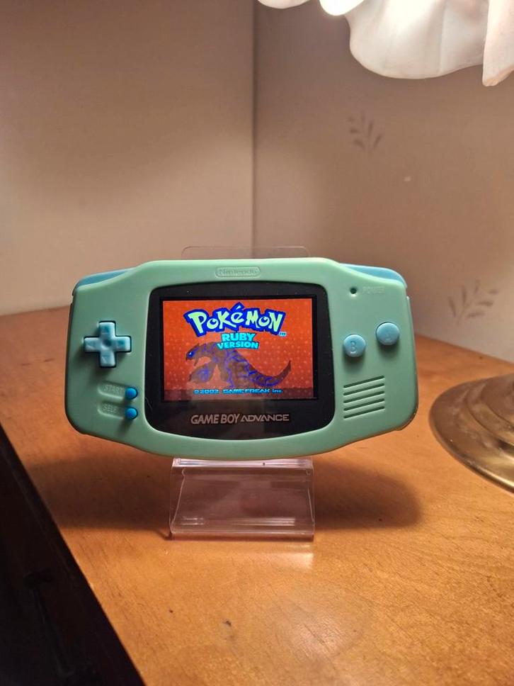 Custom Gameboy Advance met IPS scherm, Spelcomputers en Games, Spelcomputers | Nintendo Game Boy, Ophalen of Verzenden