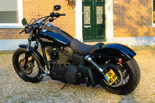 Harley Davidson Dyna FXDB Street bob 96Ci / Dik uitgevoerd!, Motoren, Motoren | Harley-Davidson, Particulier, Chopper, meer dan 35 kW