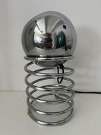 Vintage retro tafellallamp, spiraallamp, spaceage uit de 70s, Huis en Inrichting, Lampen | Tafellampen, Variavintage, Ophalen of Verzenden