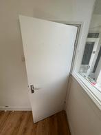 Witte deuren, Ophalen, 80 tot 100 cm, Binnendeur, 200 tot 215 cm
