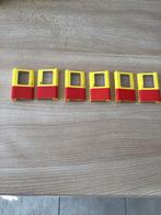 Lego Treindeuren Geel/Rood Transparant - Nr. 4182, Ophalen of Verzenden, Gebruikt, Losse stenen, Lego
