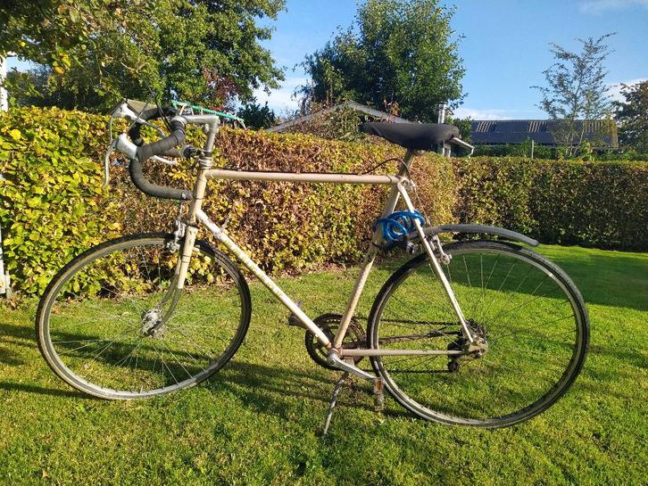 Peugot racefiets, Fietsen en Brommers, Fietsen | Racefietsen, Gebruikt, Heren, Overige merken, 10 tot 15 versnellingen, 28 inch