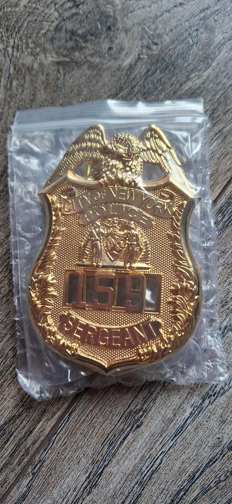 Verschillende NYPD badges, Ophalen of Verzenden, Overige soorten, Amerika, Embleem of Badge