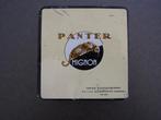 Vintage! Sigarenblikje PANTER MIGNON, vierkant, jaren ‘60, Ophalen of Verzenden, Gebruikt, Tabaksdoos of Verpakking