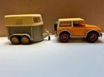 Schleich trailer 2, Ophalen of Verzenden, Zo goed als nieuw, Paard, Beeldje of Figuurtje