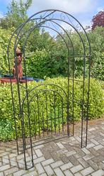 Degelijke ijzeren rozenboog met poort nieuw., Ophalen, Met poort, Overige typen, Nieuw