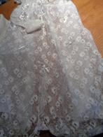 witte doopjurk+ muts+slofjes ng nieuw in doos maar oud, Ophalen of Verzenden